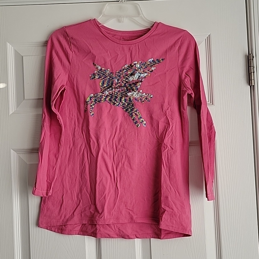 Wonder Nation Girl's Long Sleeve Shirt